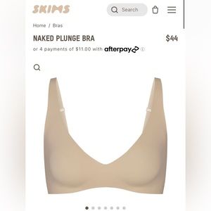 Skims Naked Plunge Bra